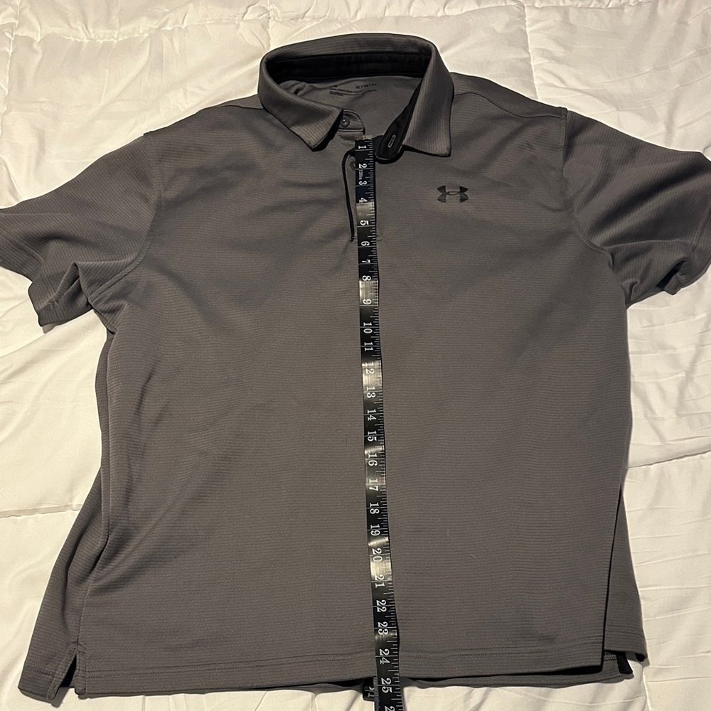 Under Armour Men's Charcoal Polo Shirt